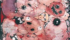 The Binding of Isaac: Four Souls 2-player Mat (ETA: 2025 Q1)